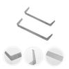 HOODANCOS 2pcs Double-Ended Stainless Steel Clay Trimming Tools Set for Pottery Shaping Durable and Versatile Set for Artists and for Clay Sculpting and Foot Trimming view 3