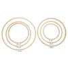 SHINEOFI 6pcs Embroidery Hoops for Cross and Sewing Craft Projects and Needlework view 1