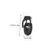 BESPORTBLE 18pcs Clasp Spring Buckles for Outdoor Equipment Skid Tool for Hats and Gear Lightweight Design for Easy Use view 3