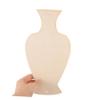 NUOBESTY 10pcs DIY Handicrafts Wood Vase Cutouts Unfinished Wooden Slices Decorative Craft Wood for Boys and Girls view 4