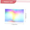 NUOBESTY 50pcs Holographic for Scrapbooking and Crafts Single-sided for Boys and Girls and Adults Lightweight and Tear-resistant Crafting view 3