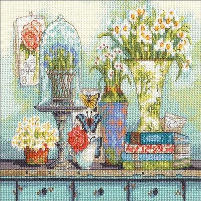 Dimensions Garden Collectibles Counted Cross Stitch 70-65194 Flowers