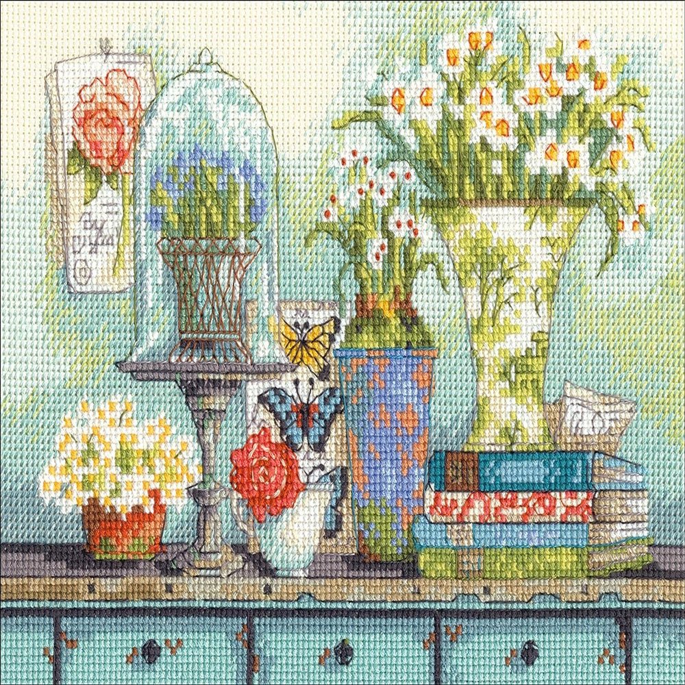 Dimensions Garden Collectibles Counted Cross Stitch 70-65194 Flowers