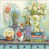 Dimensions Garden Collectibles Counted Cross Stitch 70-65194 Flowers view 1