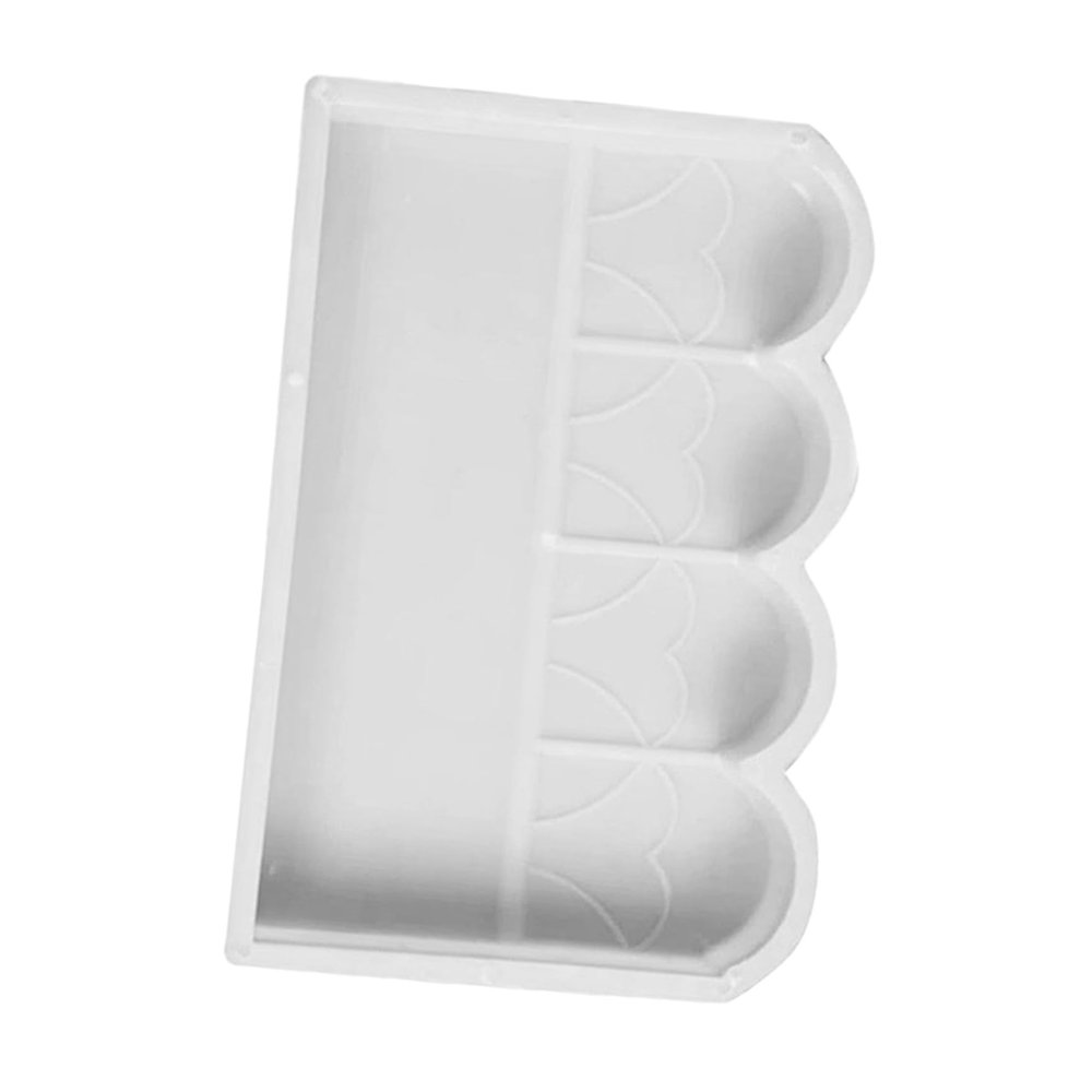 Hemobllo 1pc Plastic Fence Mold DIY Courtyard Fence Mould Concrete Brick Cement Mould Easy to Use Quick Molding for Patio