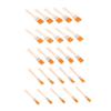 ARTIBETTER 25pcs Nylon Hair Paint Brush Handle Art Painting Supplies for Oil Painting DIY Graffiti and view 1