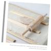 NUOBESTY 6pcs Daily Use Wood Stick Reusable Mud Guide Stick Rolling Mud Wood Strip Clay Craft Making Supplies view 4