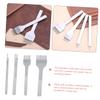 NUOBESTY 4pcs Leather Hole Punch Steel Leather Craft Tools for Projects for Punching Belts Wallets Bags view 3