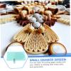 LALAFINA Quilling Board with Pins and Paper Winder Tool for DIY Crafts Lightweight Portable Use Paper Crafting Tool for Flower Pots Dolls and Animal Models view 2