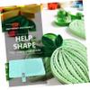 LALAFINA Quilling Board with Pins and Paper Winder Tool for DIY Crafts Lightweight Portable Use Paper Crafting Tool for Flower Pots Dolls and Animal Models view 3