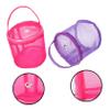 NUOBESTY 2pcs Outdoor Portable Woolen Yarn Storage Bag Mesh Knitting Tool Organizer Small for for Knitting and Crochet Projects Lightweight Design to Prevent Yarn Tangling view 2