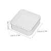 NUOBESTY 1set Transparent Mini Storage Boxes for Beads Jewelry and Ear Accessories Multi-functional Organizer for Crafts Earrings Pills and More view 2