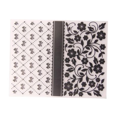 NUOBESTY DIY Plastic Embossing Templates Em023 Fit into Machines for Scrapbooking Paper Art