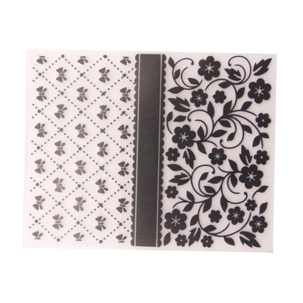 NUOBESTY DIY Plastic Embossing Templates Em023 Fit into Machines for Scrapbooking Paper Art