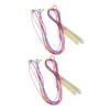 SHINEOFI 24pcs Afghan Crochet Hooks Plastic Needles for Knitting and Weaving Projects for Carpets Rugs and Home Decor view 1