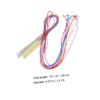 SHINEOFI 24pcs Afghan Crochet Hooks Plastic Needles for Knitting and Weaving Projects for Carpets Rugs and Home Decor view 2