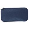 NUOBESTY Knitting Needles Organizer Bag Lightweight Oxford Cloth Crochet Hooks Storage Case for Travel and Home Use Compact Dark Blue Zipper Bag for Yarn and Accessories view 1