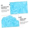 EXCEART Rose Silicone Mold for Crafts Flower Pendant Mold for Art for Home Decoration and Valentine Day and Easy to Use view 4