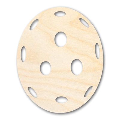 Unfinished Pickleball Ball Shape | DIY Craft Cutout | up to 46" DIY 10" / 1/8"