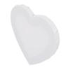 NUOBESTY 1pc Heart Shaped Canvas Board Professional Blank Oil Painting Frame for Watercolor and Acrylic Art for Artists and Beginners view 1