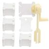 NUOBESTY 1pc Manual Winder Machine with Winding Plates for Yarn Crafting Detachable Design for Convenient Use for Cross- and Woolen Yarn Projects view 1