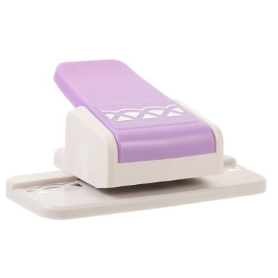 OATIPHO DIY Paper Puncher Handheld Hole Puncher for Scrapbooking Changeable Border Punch Random