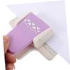 OATIPHO DIY Paper Puncher Handheld Hole Puncher for Scrapbooking Changeable Border Punch Random view 3