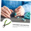 NUOBESTY Nylon Jaw Pliers for Jewelry Making Flat Nose Pliers Wire Bending Tool for Crafting and Projects Comfortable Grip Design view 3