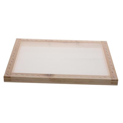 OATIPHO Sturdy Stretching Frame Wood Material 25x35mm for Handbag Silk Screening