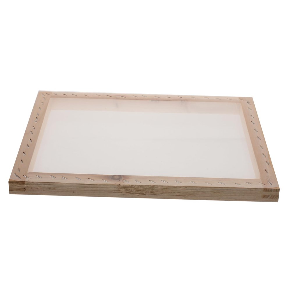 OATIPHO Sturdy Stretching Frame Wood Material 25x35mm for Handbag Silk Screening