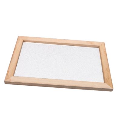 NUOBESTY DIY Paper Making Kit Wooden Craft Frame Screen for Family Activity Boys and Girls Handcraft