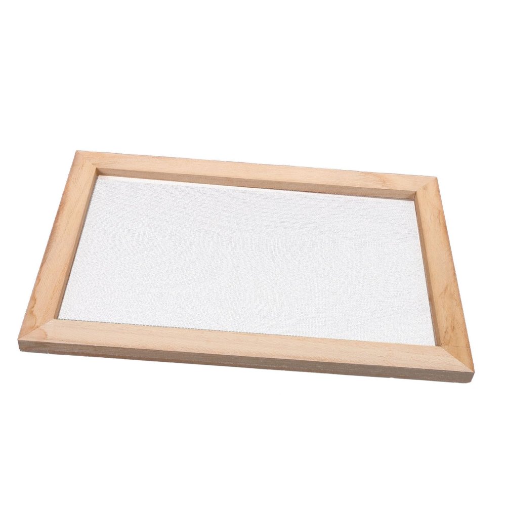 NUOBESTY DIY Paper Making Kit Wooden Craft Frame Screen for Family Activity Boys and Girls Handcraft