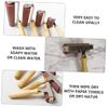 KONTONTY Ink Roller for Printing Art Craft Ink Applicator Stamping Printmaking Tool Use Humanized Handle view 4