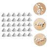 NUOBESTY 50pcs Ceramic Pottery Kiln Nails Kiln Support Nails Pottery Tools for Firing view 2