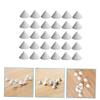 NUOBESTY 50pcs Ceramic Pottery Kiln Nails Kiln Support Nails Pottery Tools for Firing view 3