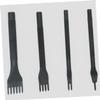 TEHAUX 4pcs Leather Punch Tool Prong Punch for Leather Crafting Hand Sewing and Projects for Wallets Shoes and Belts view 3