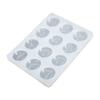 NUOBESTY Zodiac Silicone Casting Molds Jewelry Pendant Mold for Craft Projects for Jewelry Keychains Home Decor view 1