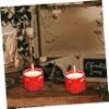 Lurrose 14pcs Embossed Glass Candle Jars with Lids High-Temperature Resistant Round Candle Containers for DIY Scented Unique Decorative Holders for Gifts view 4