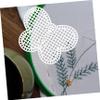 NUOBESTY 10pcs Butterfly-Shaped Cross Mesh Sheets Creative Quilting Sheets for Embroidery and Crafting Projects for Knitting Crochet and Sewing view 3
