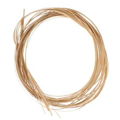 LALAFINA Handmade Reed Strips DIY Basket Weaving Decorative Weaving Strip Decor