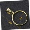 LALAFINA Shop Ring Trying Tool Set 4pcs Ring Try-on Clamp for Diamond Rings Snaing Ring Fit on Tool Silver Gold view 2