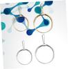 LALAFINA Shop Ring Trying Tool Set 4pcs Ring Try-on Clamp for Diamond Rings Snaing Ring Fit on Tool Silver Gold view 3