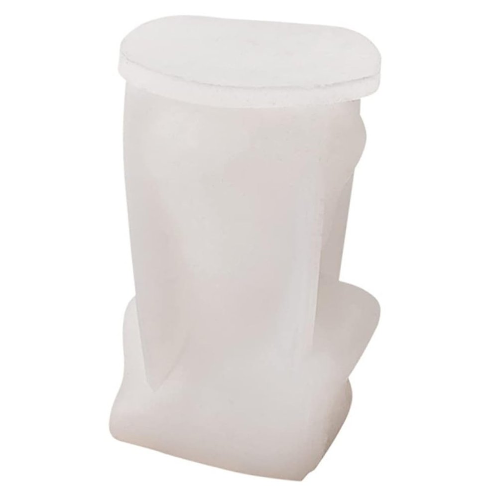 BIUDECO David Head Silicone Mold for DIY Crafts Versatile Pen Holder Flowerpot and Vase Casting for Epoxy Plaster and Projects