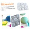 IWOWHERO DIY Silicone Hemispheroid Mold for Crafting Flexible Silicone Mold for Soap Making Candy and Handicraft Projects Making Kit for Creative Decor view 4
