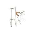 NUOBESTY Metal Frame Traditional Bead Loom Kit for Beginners Simple Weaving Device for Jewelry Making for Crafting Bracelets Necklaces and More view 1