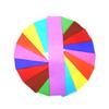 LALAFINA 10 Sheets Kids DIY Crepe Paper Assorted Colors Craft Paper Bulk Green Pink view 1