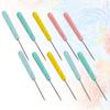 LALAFINA 10pcs Plastic Handle Sewing Awls Versatile DIY Tool for Craft Sewing and Repairing Random Color for Home and Store Use view 4