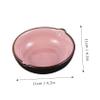 LALAFINA 1pc Ceramic Ink Dish Creative Calligraphy Brush Tray for Watercolor and Chinese Calligraphy Compact and Lightweight Multi-Functional Ceramic Water Plate for Art Home and Classroom view 2