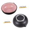 LALAFINA 1pc Ceramic Ink Dish Creative Calligraphy Brush Tray for Watercolor and Chinese Calligraphy Compact and Lightweight Multi-Functional Ceramic Water Plate for Art Home and Classroom view 4