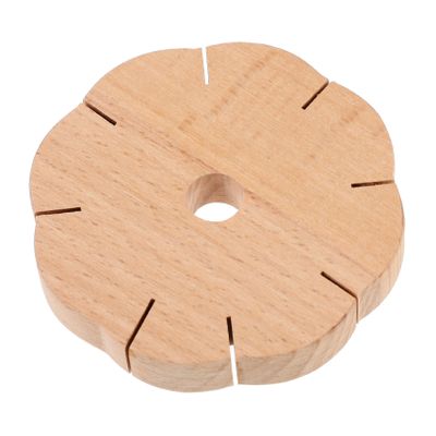 LALAFINA DIY Weaving Tool Rope Braid Device Wooden Bracelet Knitter Yarn Wool Knitter for Handmade